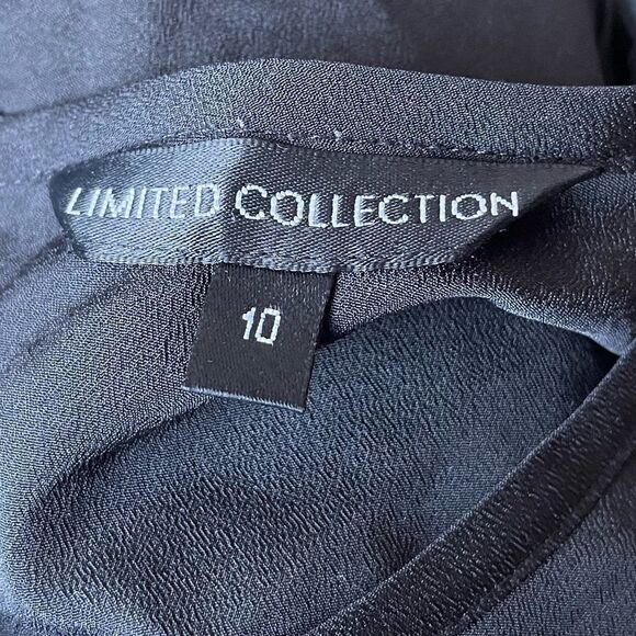 Limited Black Nylon Short Sleeve Jumpsuit w/Bronze Studs (Size: 10) - Picture 4 of 12